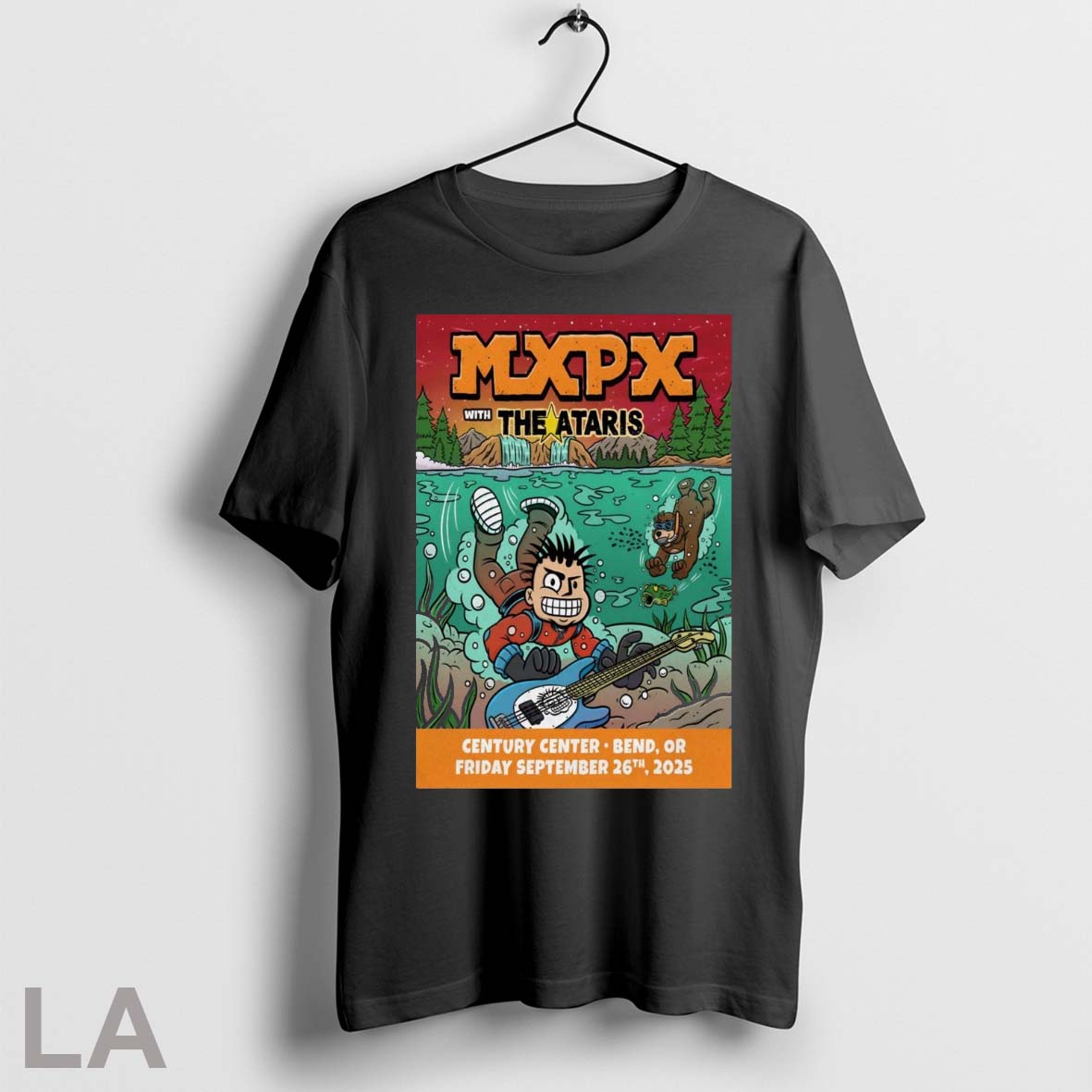 Original Poster Mxpx Friday September 26 2025 Century Center In Bend Or T Shirt Unisex