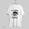 Original Power To The People Black Panther Party T Shirt Unisex