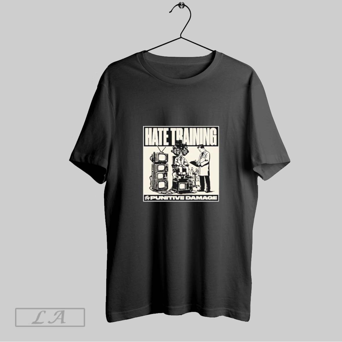 Original Punitive Damage Hate Training T Shirts Unisex