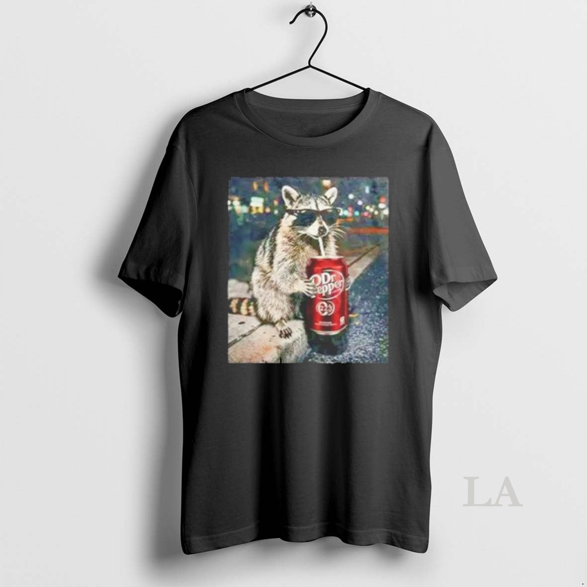 Original Raccoon Drinking Dr Pepper Unisex