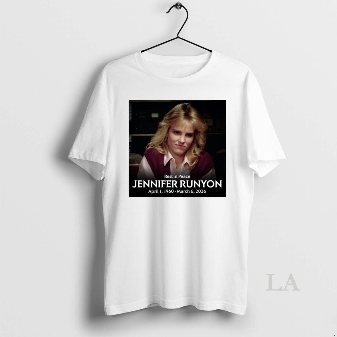 Original Rest In Peace Jennifer Runyon April 1 1960 March 6 2026 Unisex