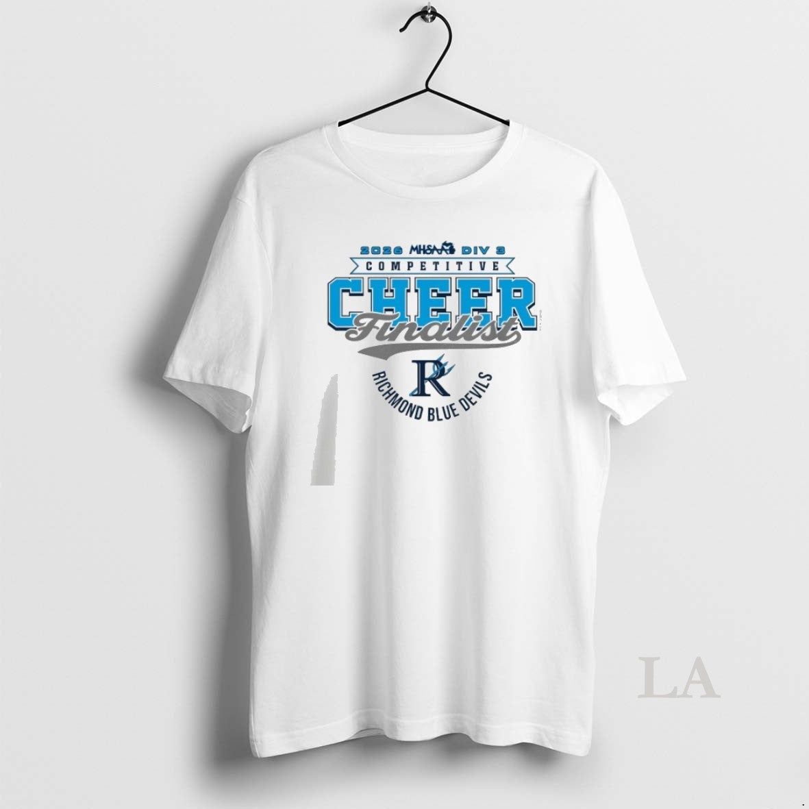 Original Richmond Blue Devils 2026 Mhsaa Cheer D3 Finalist Unisex