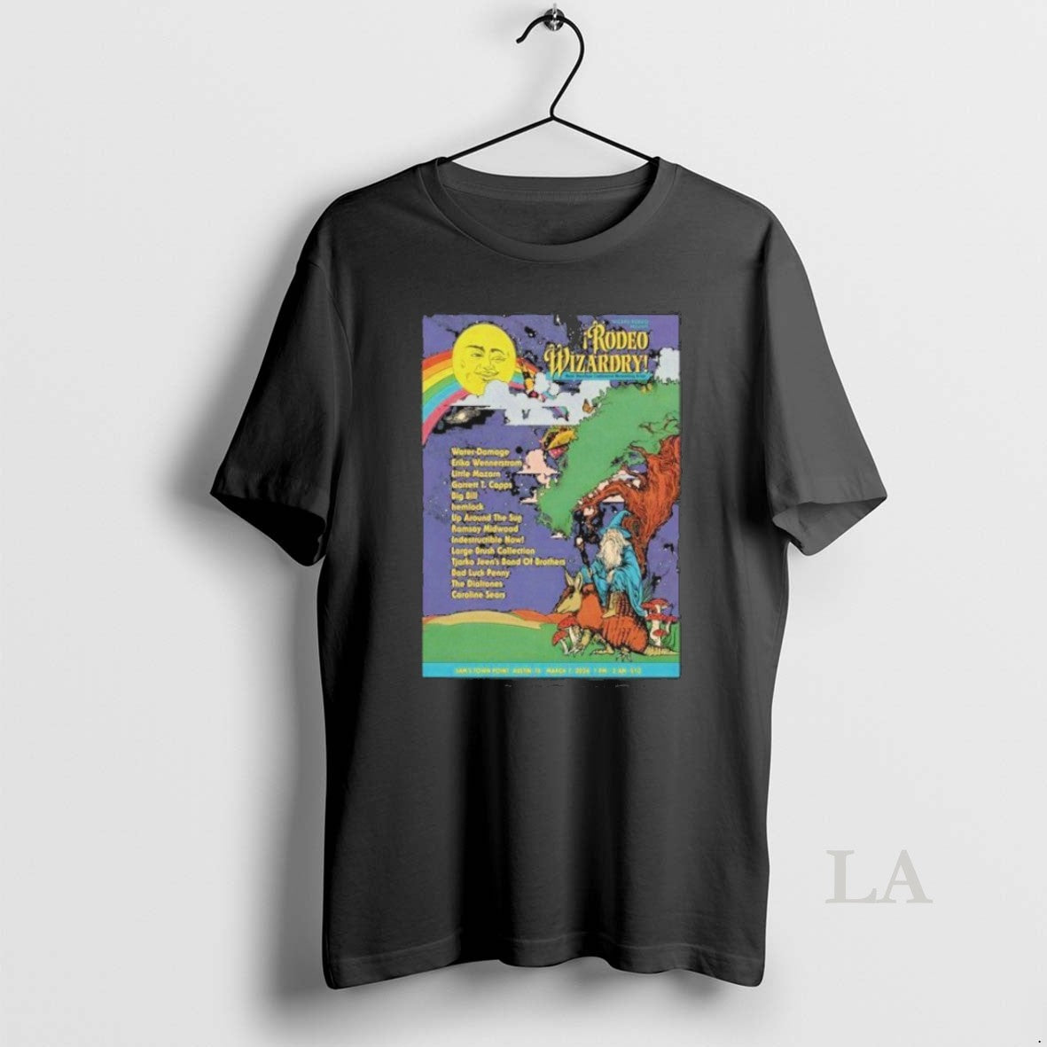 Original Rodeo Wizardry Show Austin Tx On March 7 2026 Tour Shirts Unisex