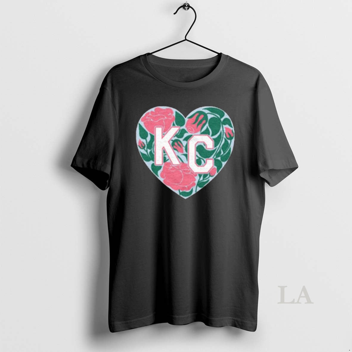 Original Rose Kc Heart Pink Long Sleve Unisex