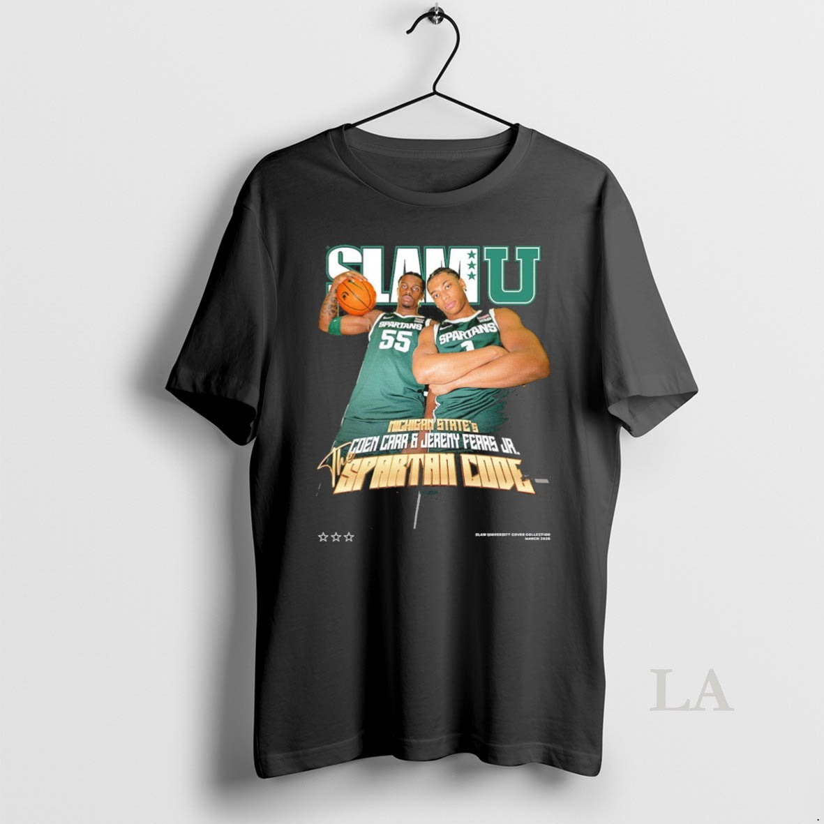 Original Slam Cover Michigan States Coen Carr And Jeremy Fears Jr Unisex