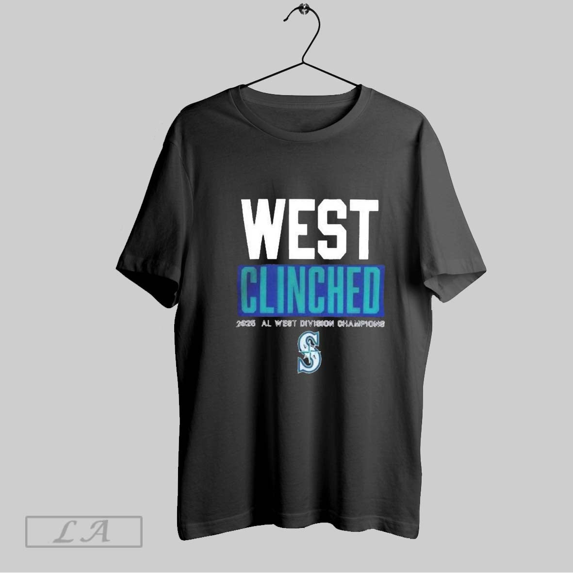 Original Seattle Mariners Playoffs Clinched Al West Division Champions 2025 Unisex