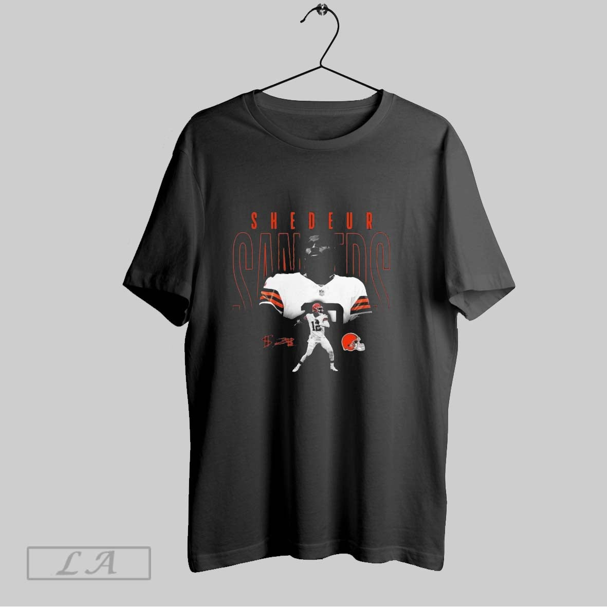 Original Shedeur Sanders Cleveland Browns Humble Shadow Player Graphic 2025 Unisex