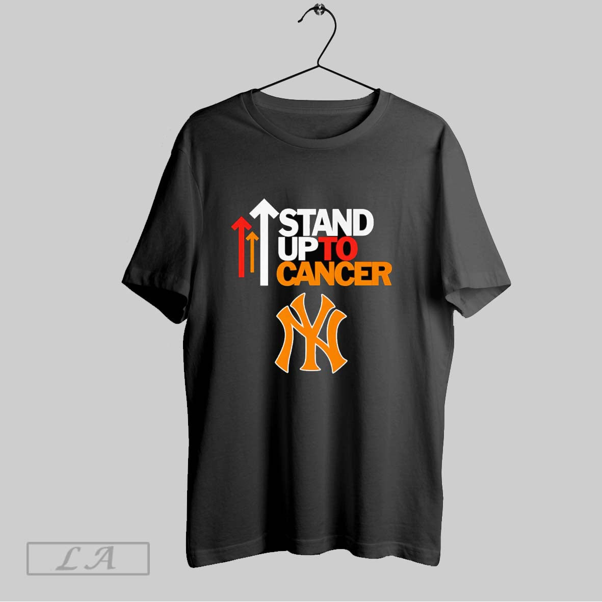 Original Stand Up To Cancer New York Yankees T Shirt Unisex