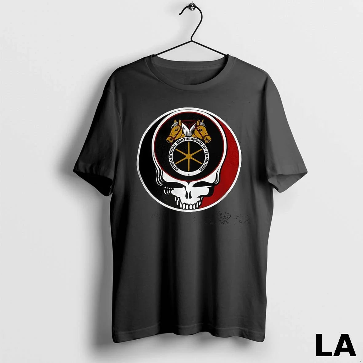 Original Stealie X International Brotherhood Of Teamsters Skull Logo Unisex