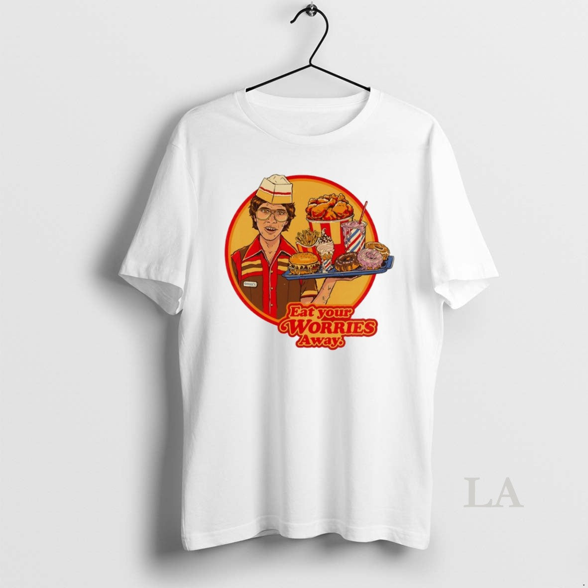Original Steven Rhodes Eat Your Worries Away Unisex