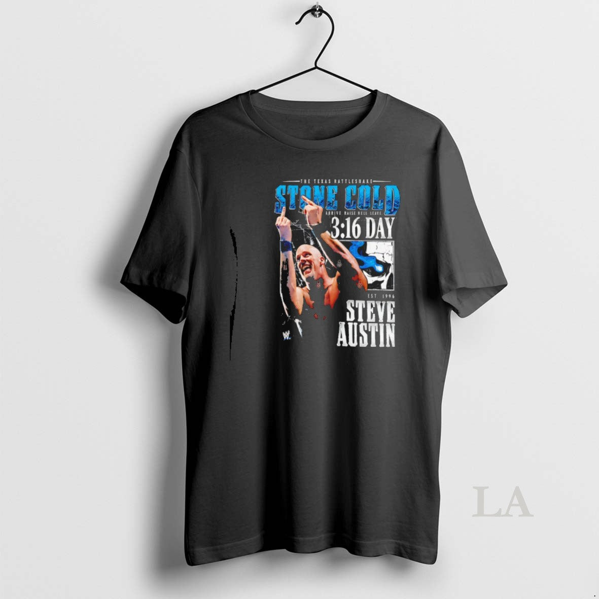 Original Stone Cold Steve Austin Middle Finger 3 16 Day Est 1996 Unisex