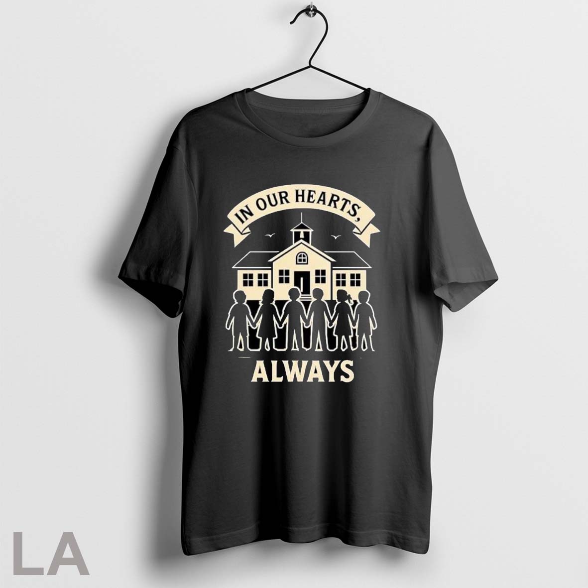 Original Stop School Violence In Our Hearts Always Memorial T Shirt Unisex