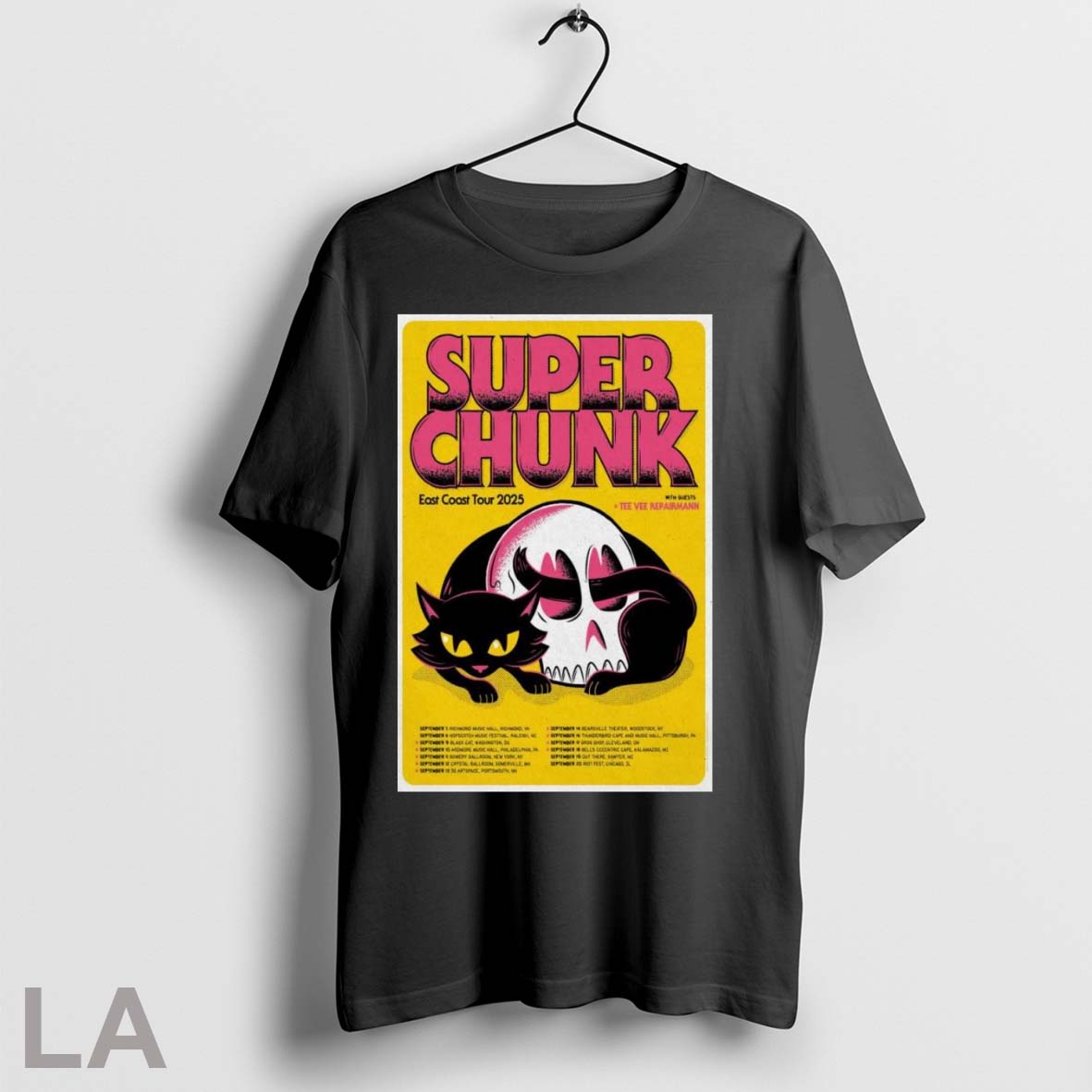 Original Superchunk East Coast 2025 Tour Unisex