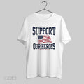 Original Support Our Heroes Tunnel To Towers Foundation American Flag Unisex