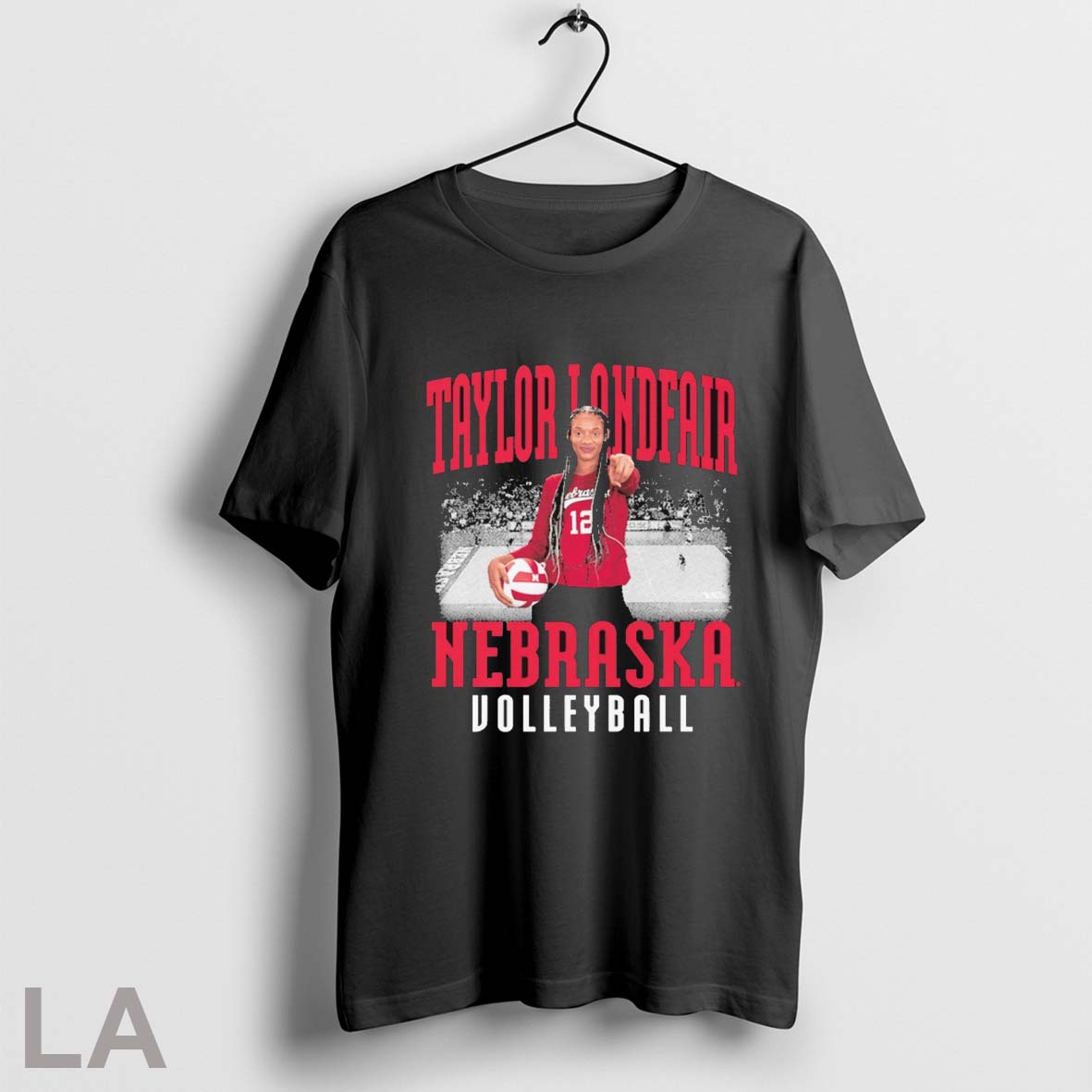 Original Taylor Landfair Nebraska Nebraska Volleyball Volleyball Ncaa Illustrated 2025 T Shirt