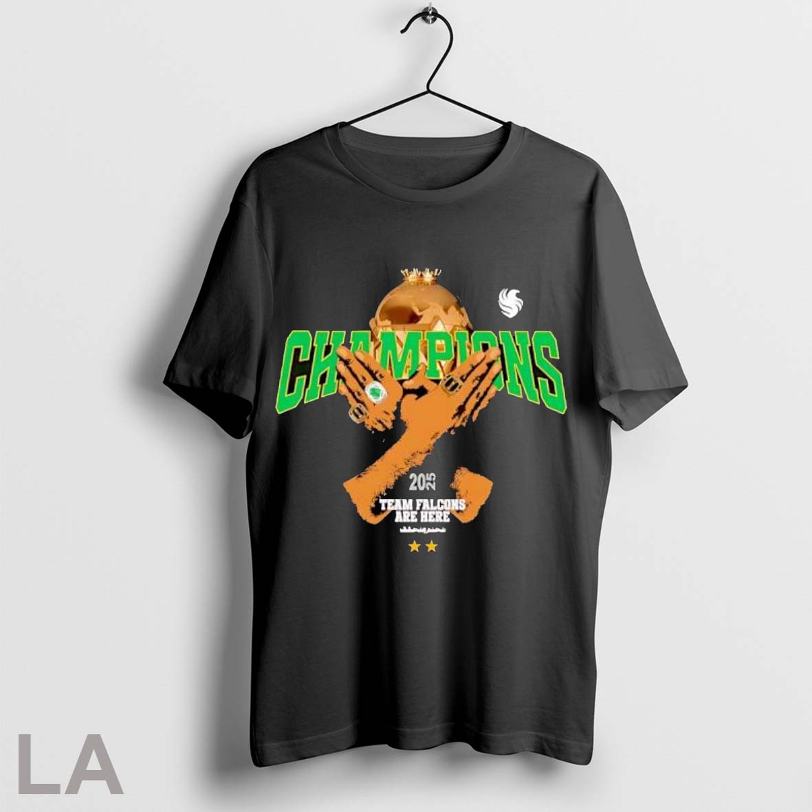 Original Team Falcons Champions 2025 T Shirt Unisex