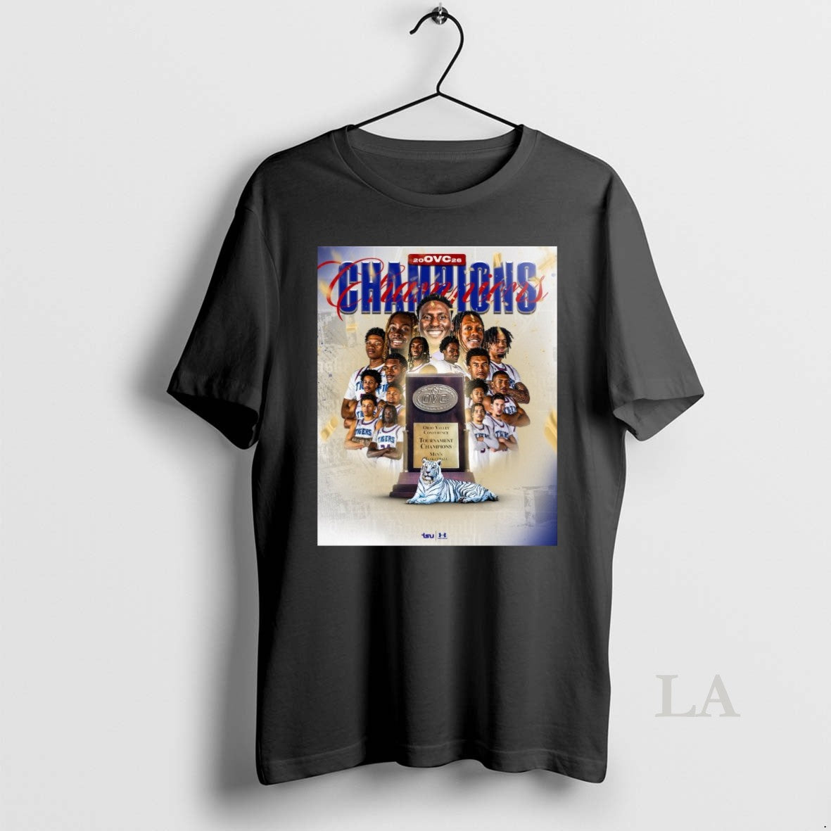 Original Tennessee State University Mens Basketball 2026 Ohio Valley Conference Champions Unisex