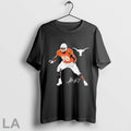 Original Texas Football Kelvin Banks Superstar Pose Player Signature T Shirt Unisex