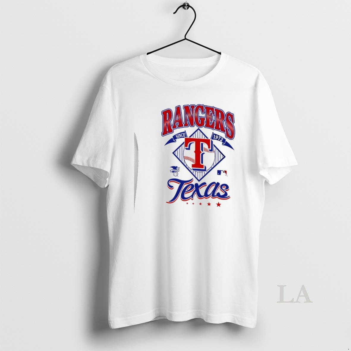 Original Texas Rangers 1972 American League Logo Graphic Unisex