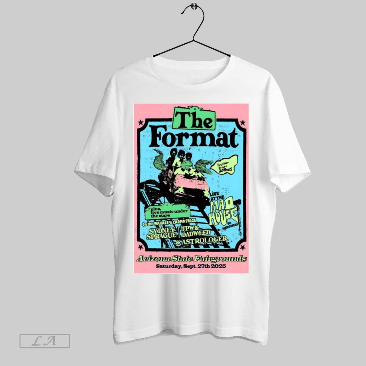 Original The Format Sept 27 2025 Veterans Memorial Coliseum Phoenix Az Tour Unisex