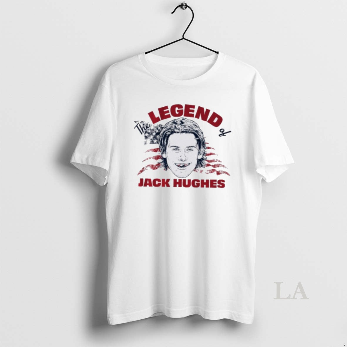 Original The Legend Of Jack Hughes Usa Hockey Unisex