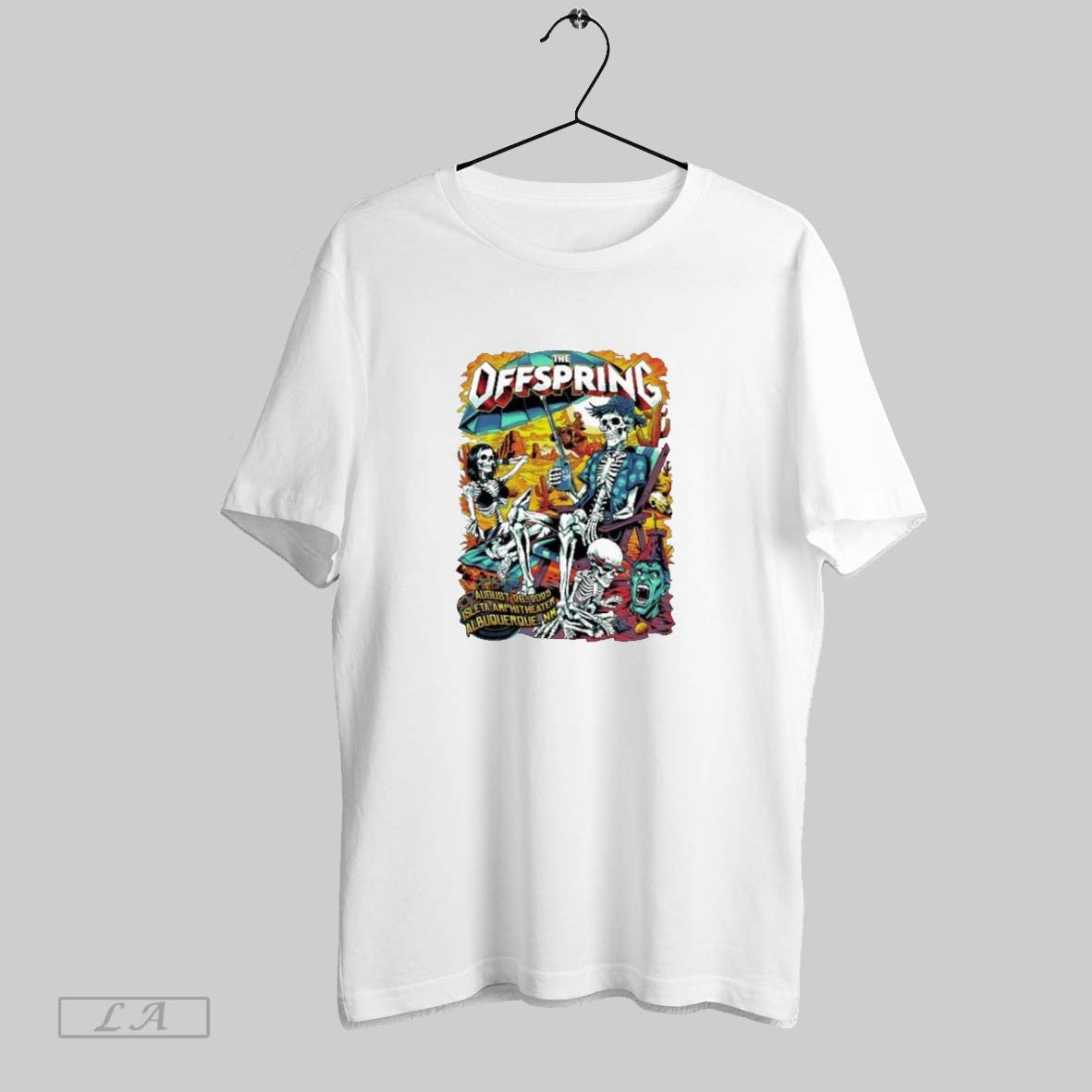 Original The Offspring Aug 26 2025 In Albuquerque Nm Unisex