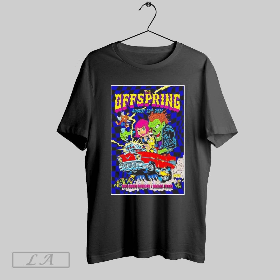 Original The Offspring August 22 2025 Dallas Texas Poster Unisex