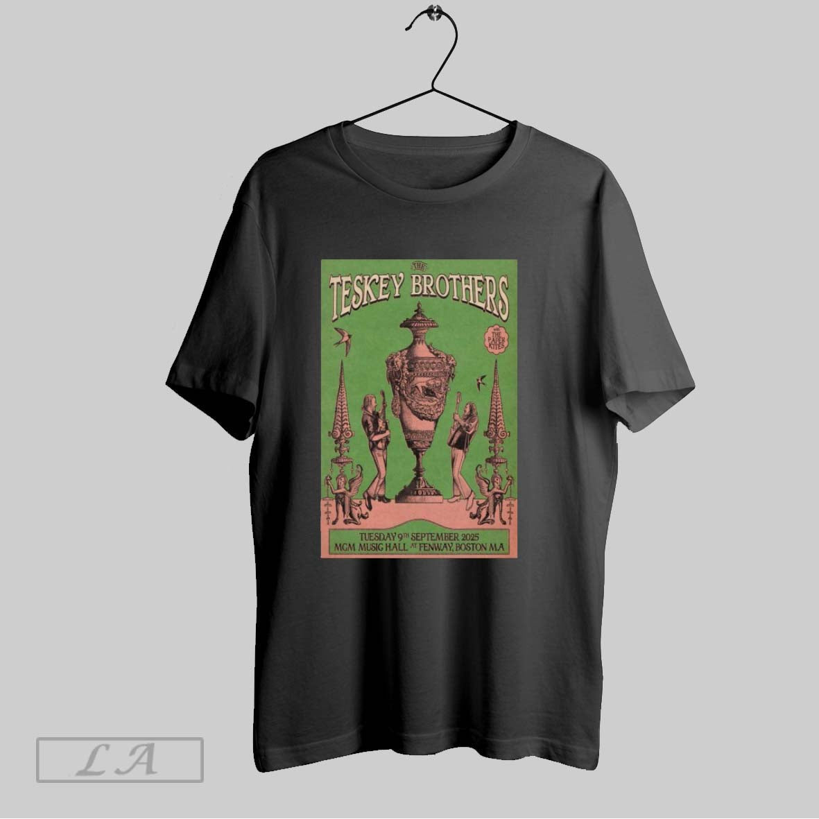 Original The Teskey Brothers Tour Boston Ma Sep 9 2025 T Shirt Unisex