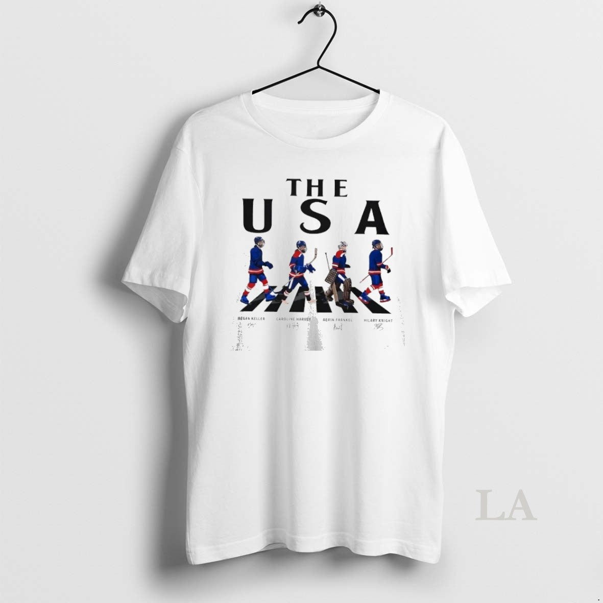 Original The Usa Team Womens Ice Hockey Abbey Road Signatures Unisex