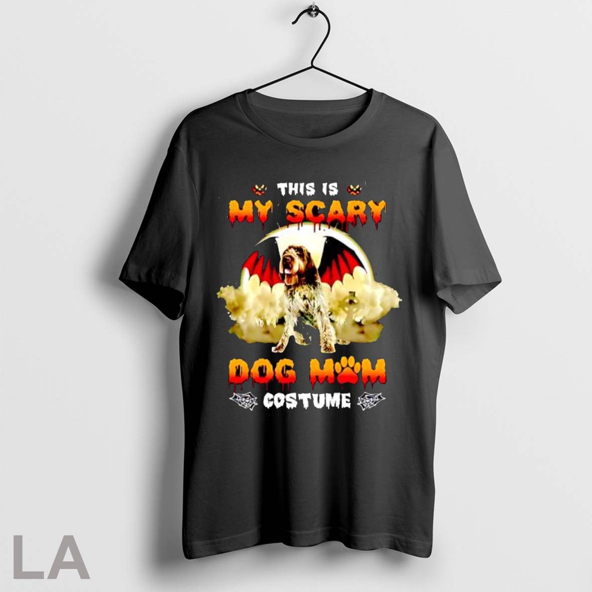 Original This Is My Scary Dog Mom Costume Halloween T Shirt Unisex