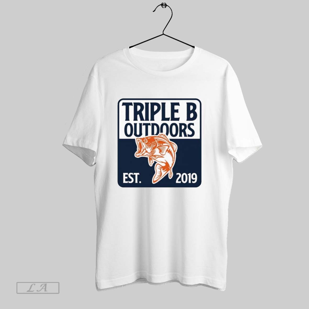 Original Triple B Outdoors Bass Fishing Est 2019 Unisex
