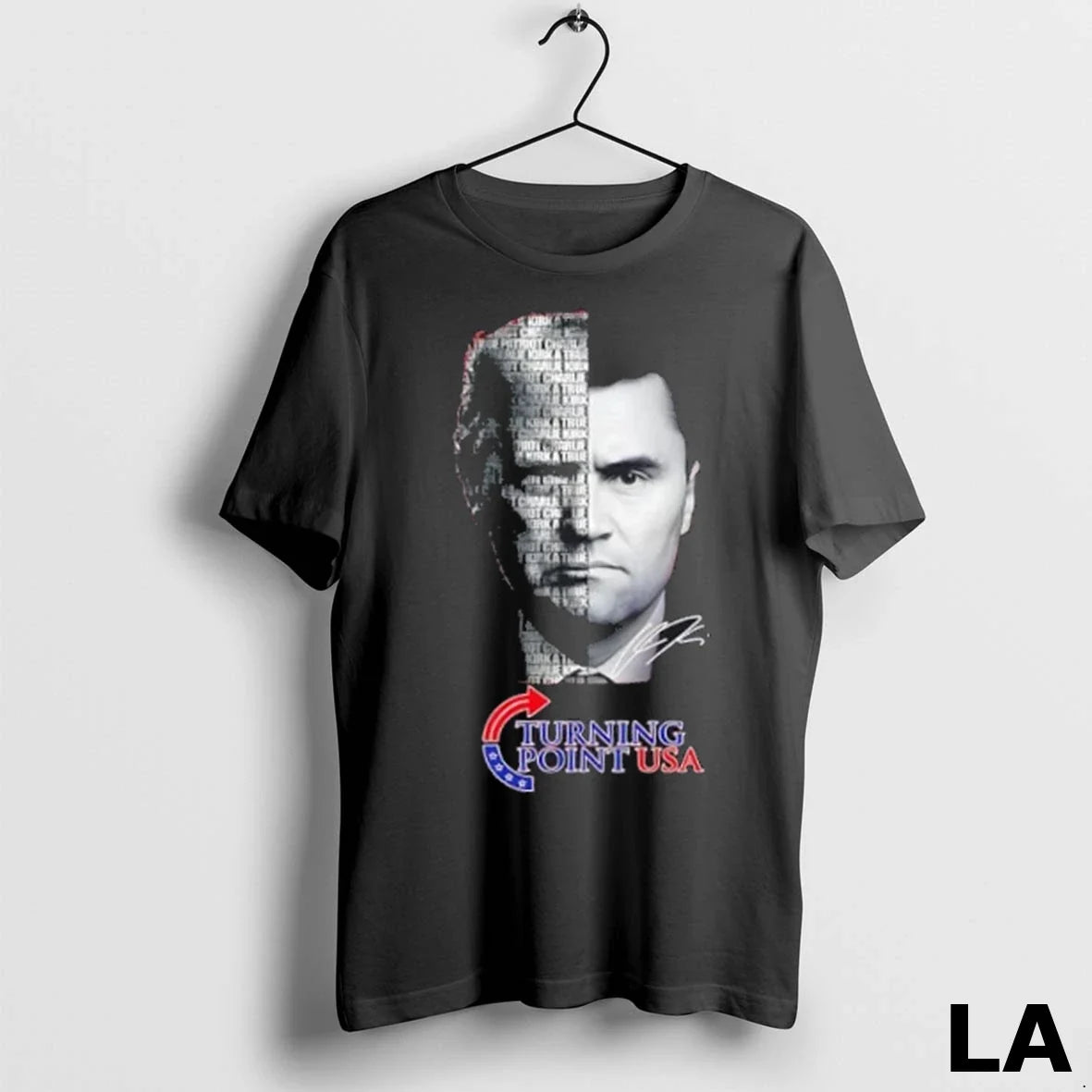 Original Trump X Charlie Kirk Turning Point Usa Signature Unisex