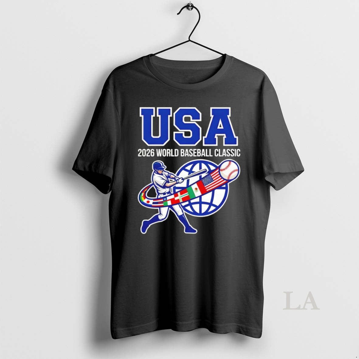Original Usa Baseball World Baseball Classic 2026 World Flags Unisex