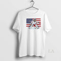 Original Usa Eagle Hockey Goalie Patriotic American Flag Unisex