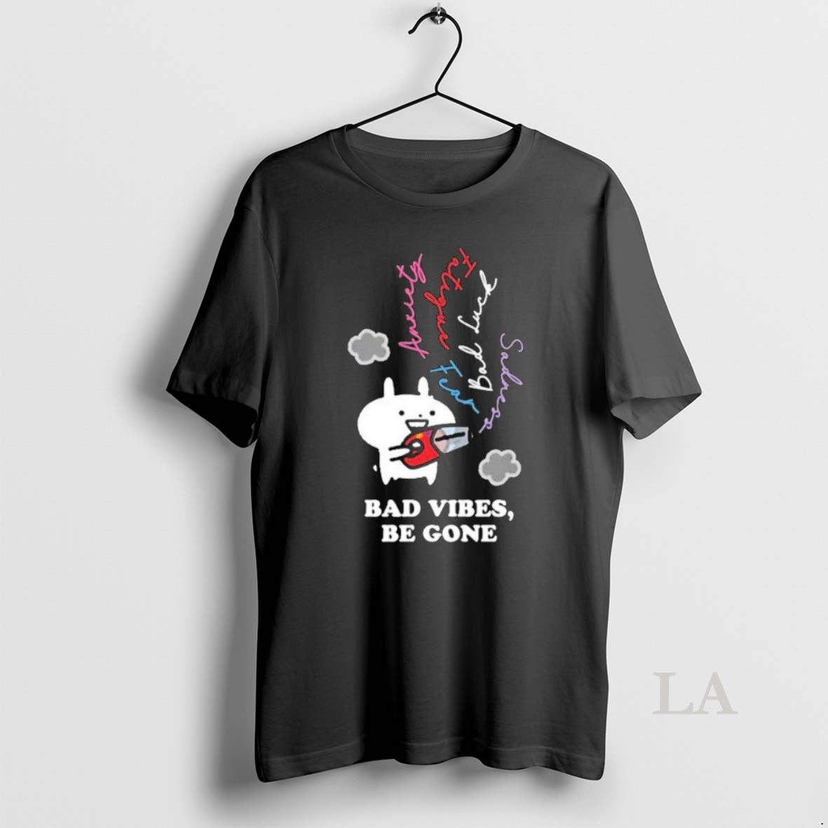 Original Usagyuuun Bad Vibes Be Gone Unisex