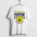 Original Valiant University Of Michigan Mens Basketball 2025 2026 Big Ten Regular Season Champions