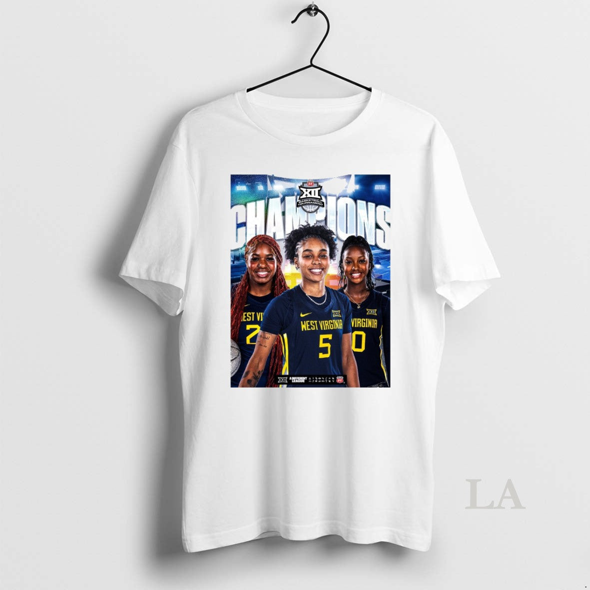 Original Wvu West Virginia Mountaineers Big 12 Womens Basketball Tournament Championship Unisex