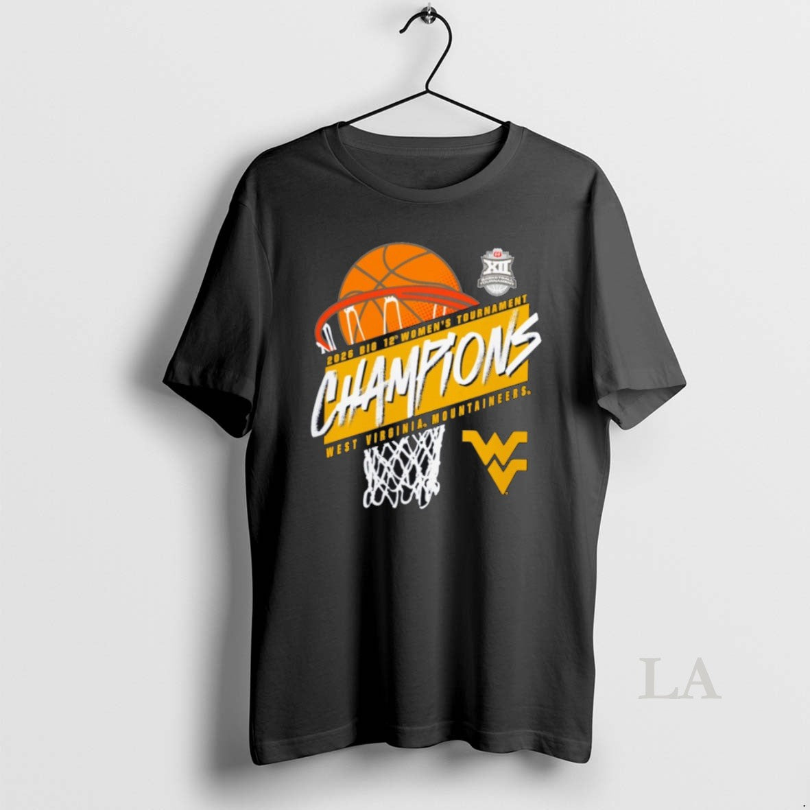 Original West Virginia Mountaineers 2026 Big 12 Womens Basketball Tournament Champions Unisex