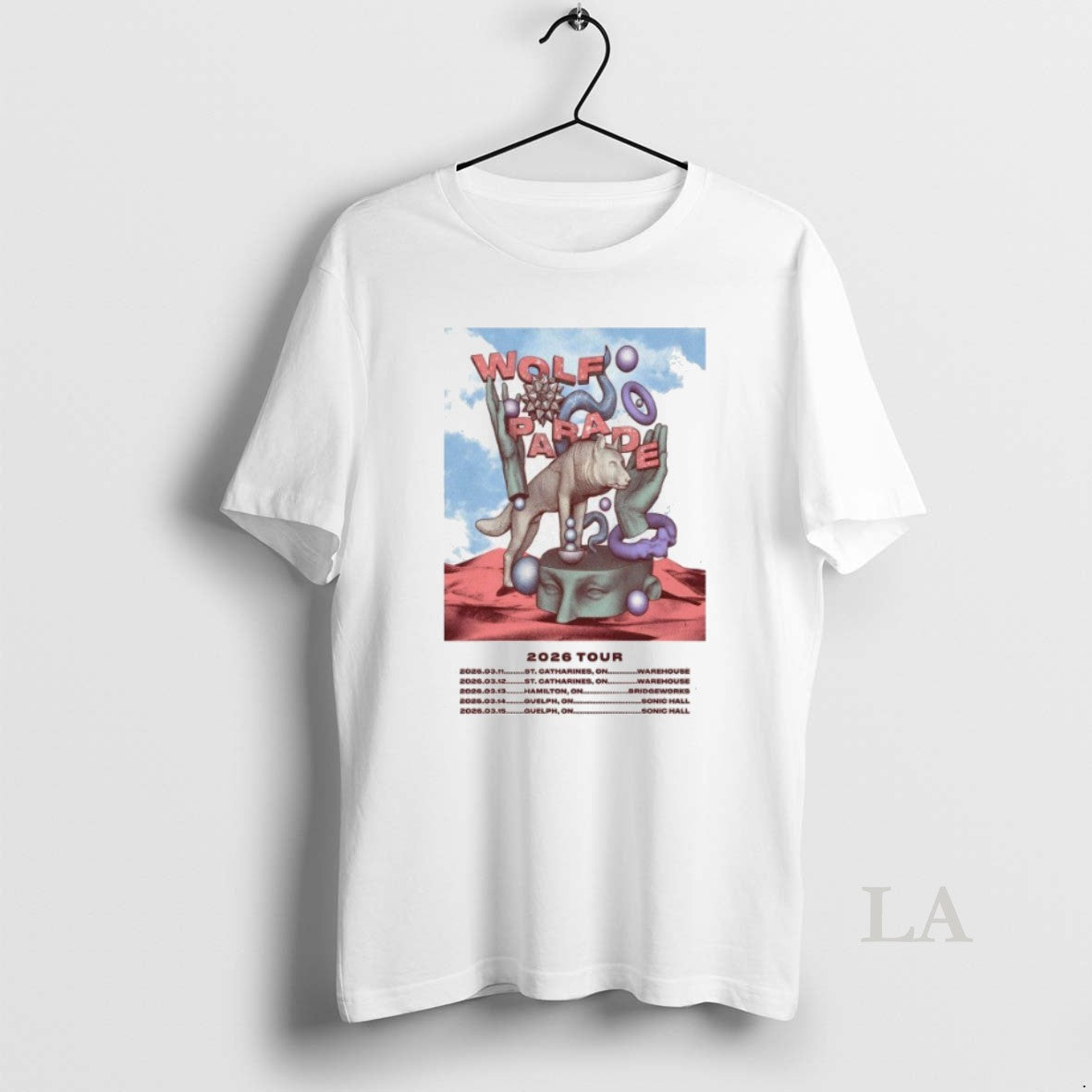 Original Wolf Parade Tour 2026 Unisex