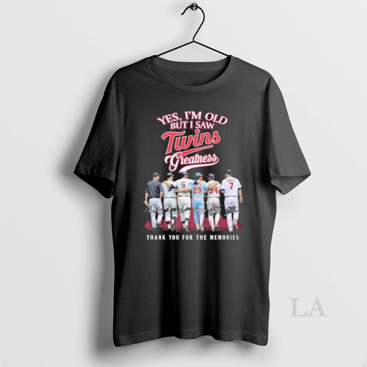 Original Yes Im Old But I Saw Minnesota Baseball Legends Greatness Unisex