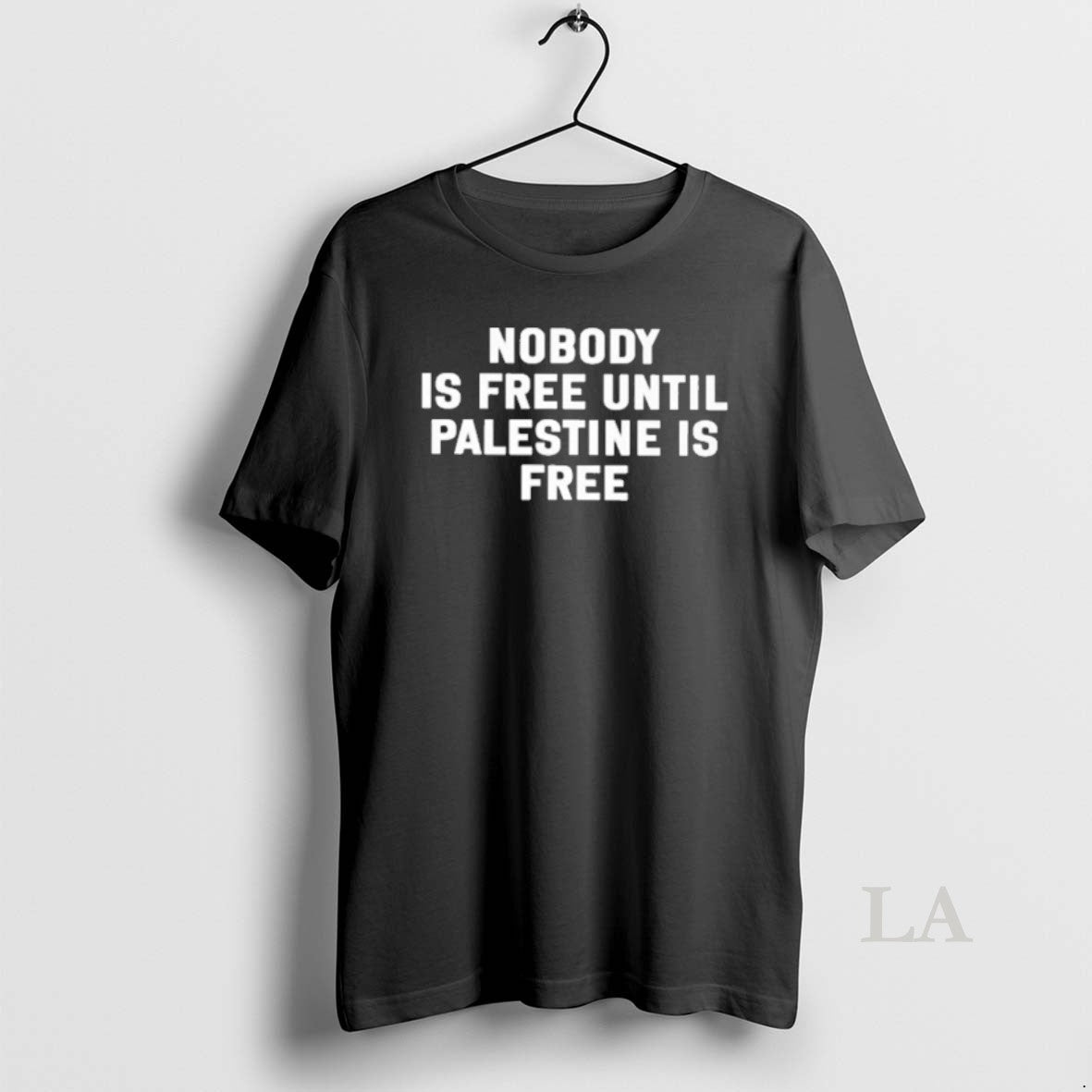 Original Nobody Free Until Palestine Is Free Unisex