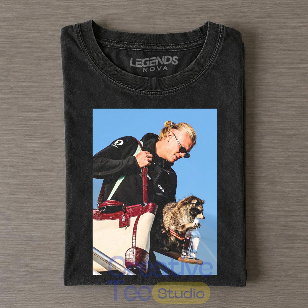 Erling Haaland “I Hold My Raccoon” T-Shirt