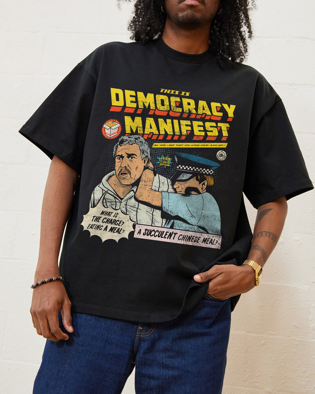 This is Democracy Manifest Oversized Tee Unisex