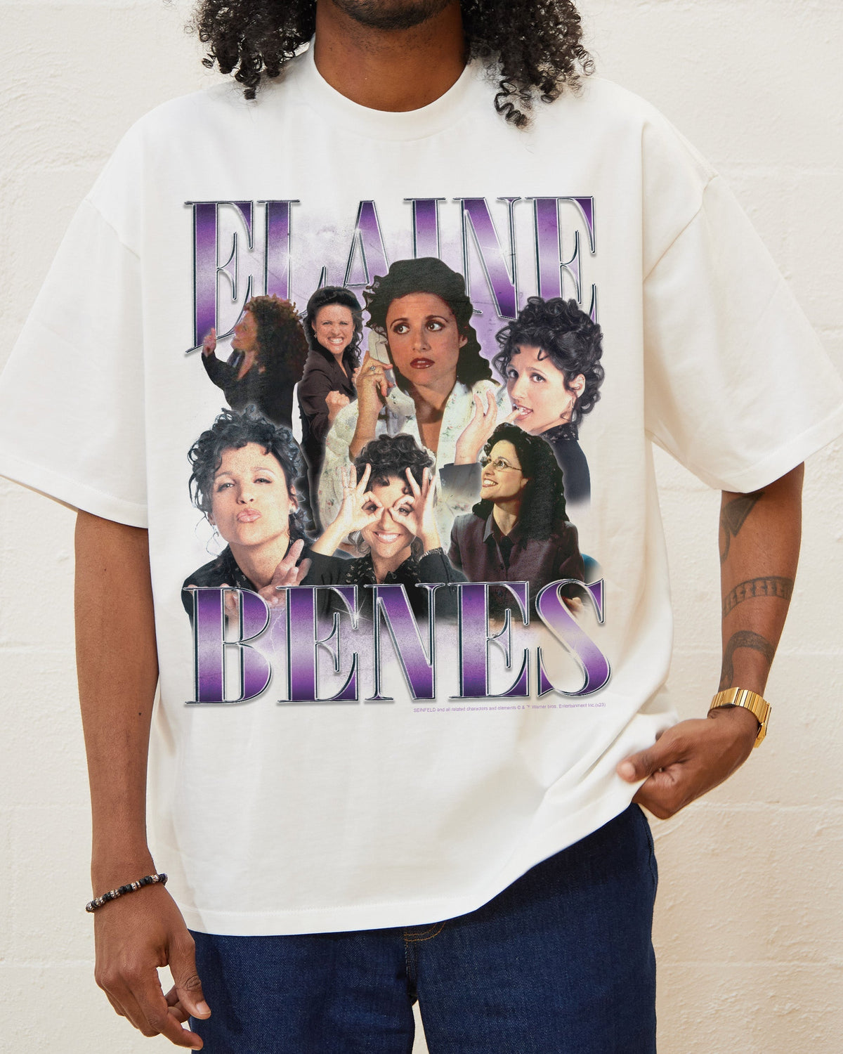 Vintage Elaine Oversized Tee Unisex