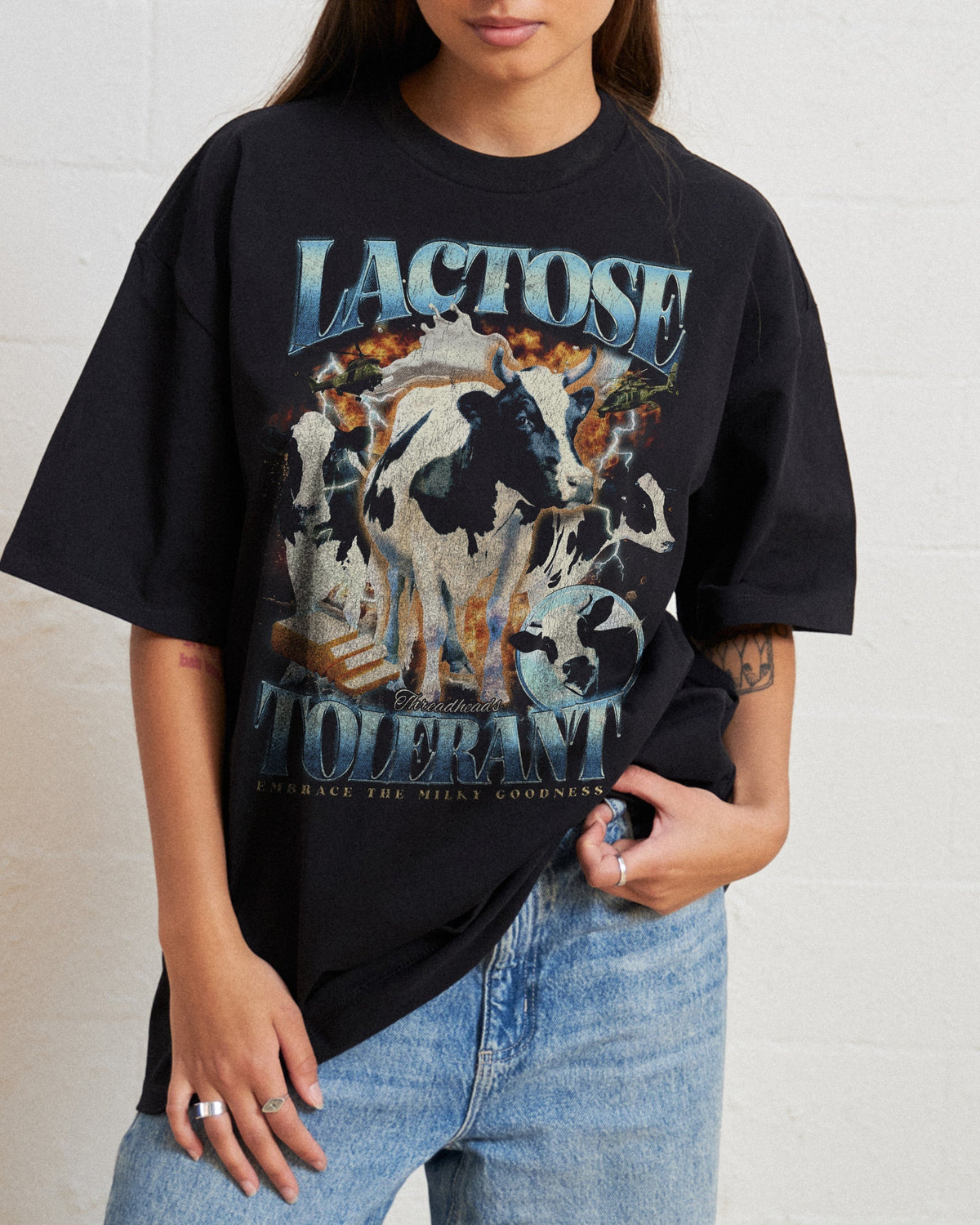 Lactose Tolerant Oversized Tee Unisex