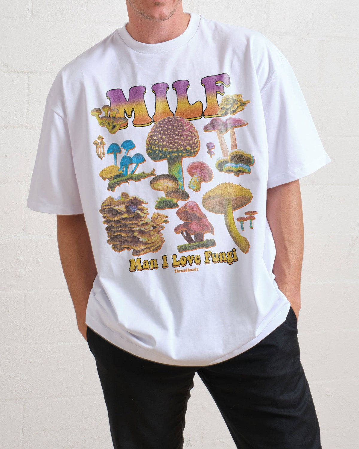 MILF Fungi Oversized Tee Unisex