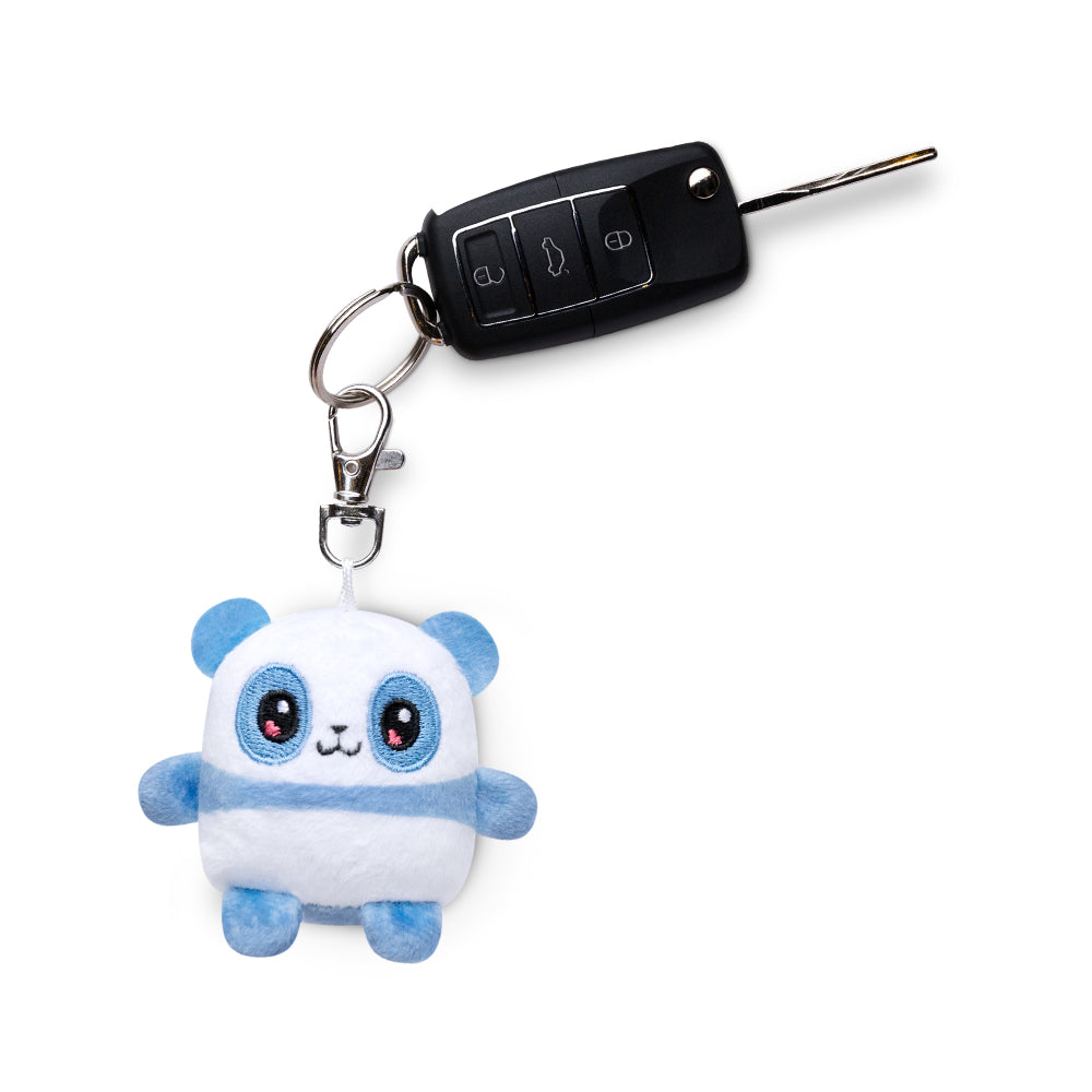 TeeTurtle Panda Plushie Charm Keychain Unisex