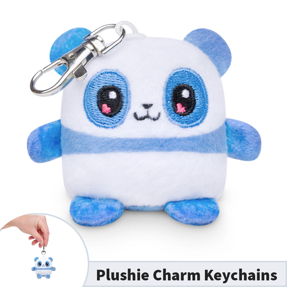 TeeTurtle Panda Plushie Charm Keychain Unisex