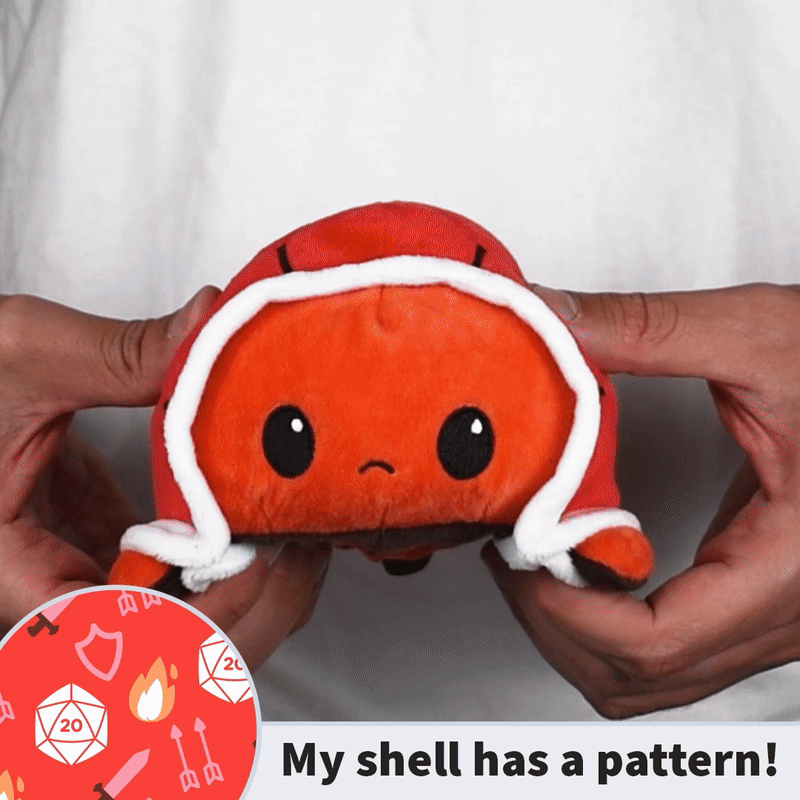TeeTurtle Reversible Turtle Plushie (Tabletop Gaming Shell) Unisex