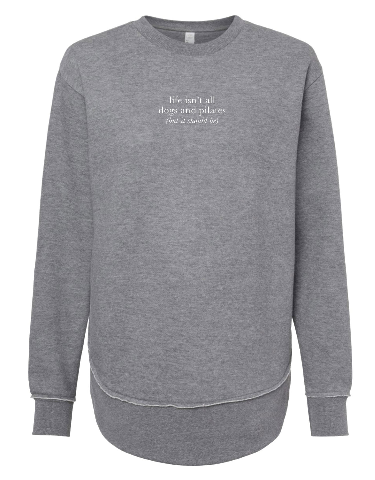 DOGS AND PILATES, CREWNECK